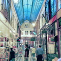 A range of shops in the Passage Jouffroy